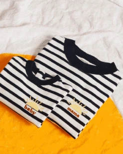 La Marinière Brodée Baby Sunshine En Coton - Ivoire 22 La Marinière Brodée Baby Sunshine En Coton - Ivoire -Bijoux Magasin la mariniere brodee baby sunshine en coton ivoire