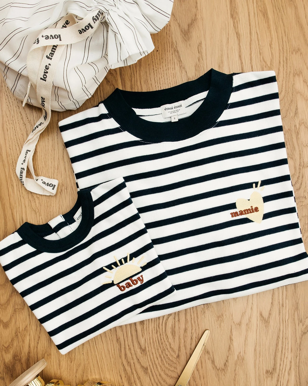 La Marinière Brodée Baby Sunshine En Coton - Ivoire 14 La Marinière Brodée Baby Sunshine En Coton - Ivoire – Image 12