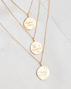 La Médaille Précieuse Seule Tata Cool - En Vermeil - 17mm -Bijoux Magasin la medaille precieuse tata cool 17 mm dore 4 f658539e 93b6 430b a8e3 383e9f344a65