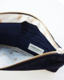 La Pochette Maman Adorée En Velours - Charbon 9 La Pochette Maman Adorée En Velours - Charbon -Bijoux Magasin la pochette maman adoree en velours charbon emoi emoi 2