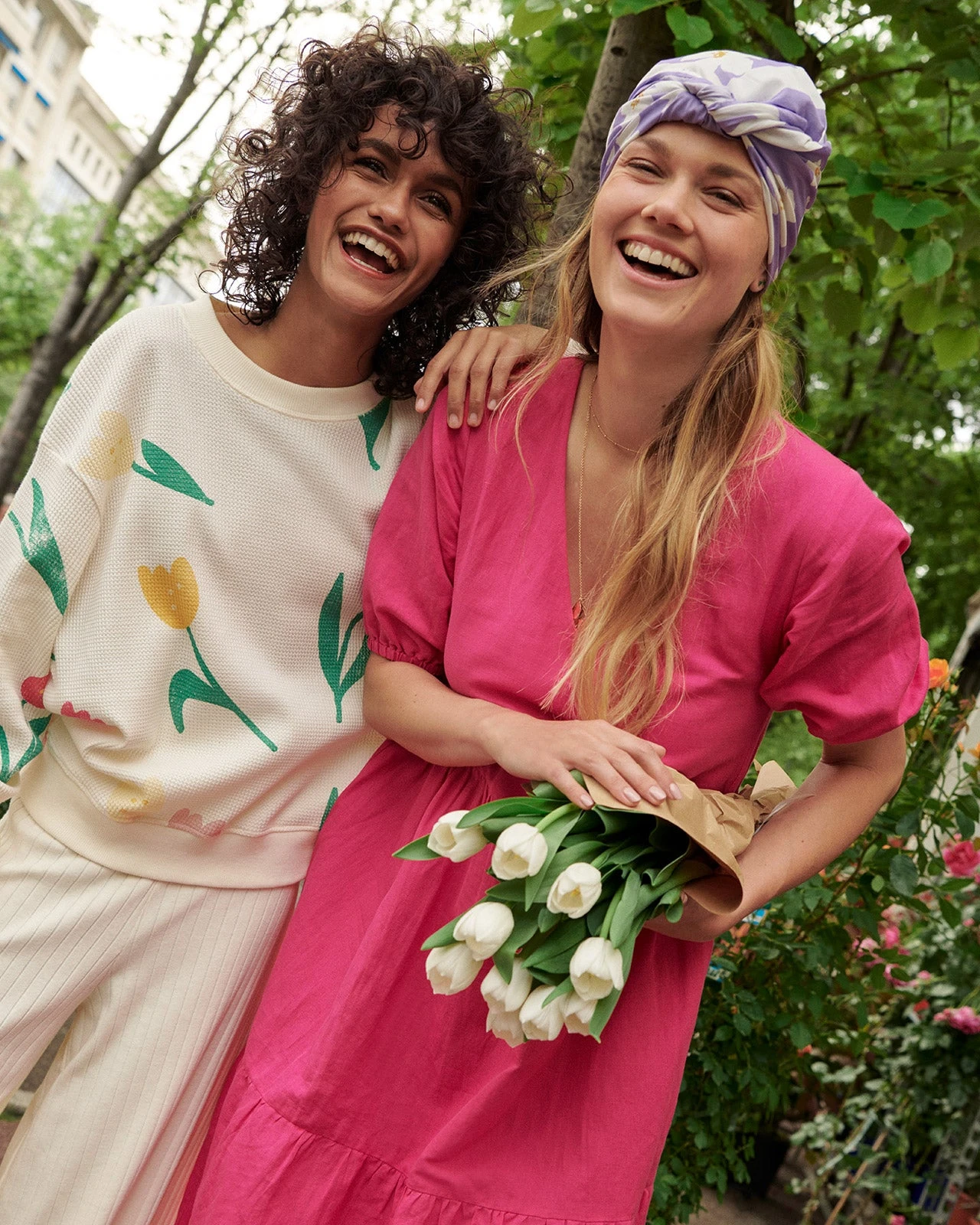 La Robe Raquel Femme En Coton Et Lin - Fuschia 10 La Robe Raquel Femme En Coton Et Lin - Fuschia – Image 8