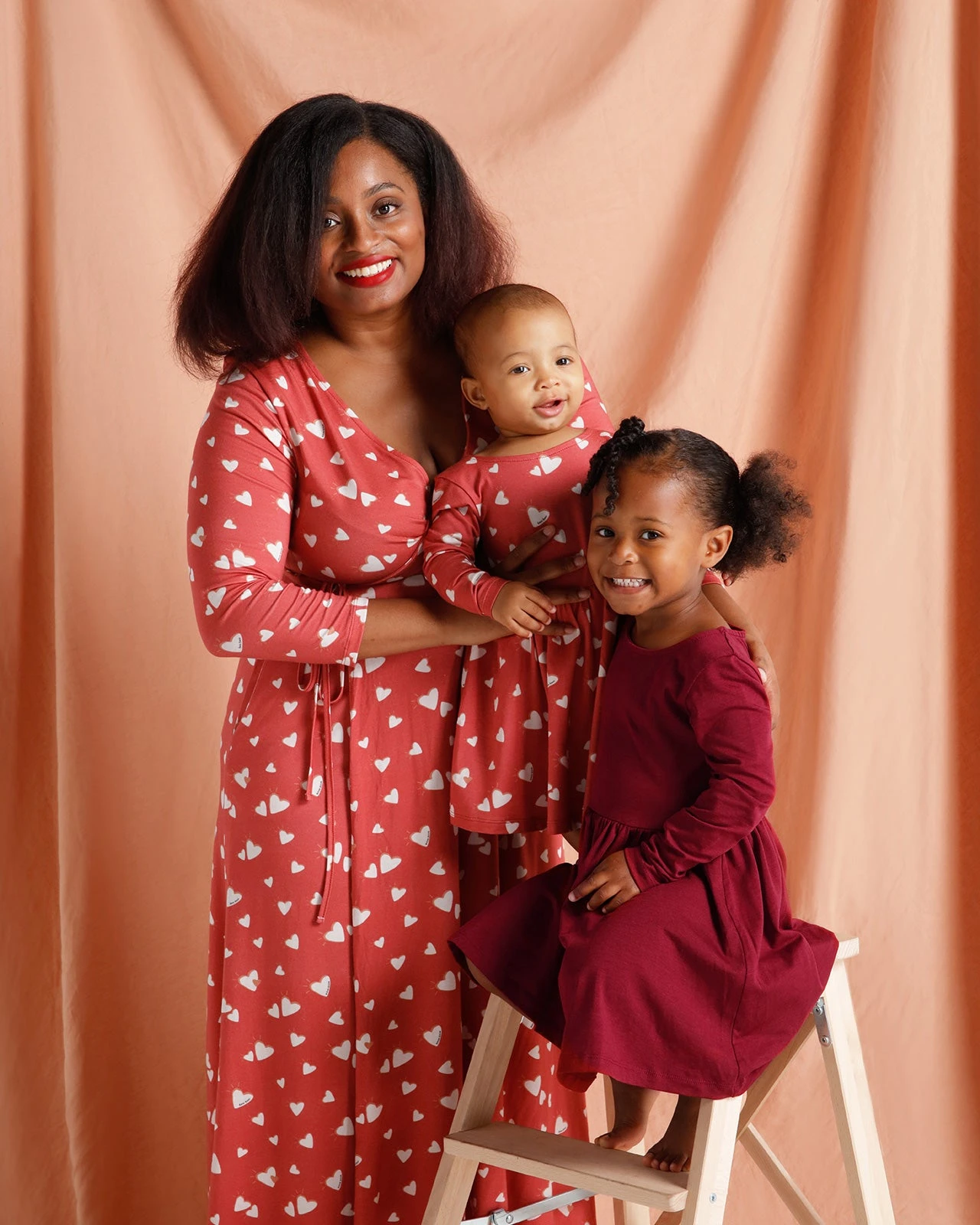 La Robe Romy Enfant - Bordeaux 4 La Robe Romy Enfant - Bordeaux – Image 2