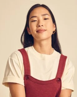 La Salopette Sally En Coton Bio - Bordeaux -Bijoux Magasin la salopette femme en coton bio bordeaux 4