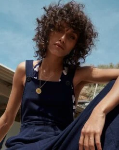 La Salopette Sally En Coton Bio - Bleu Nuit 17 La Salopette Sally En Coton Bio - Bleu Nuit -Bijoux Magasin la salopette femme en coton bio nuit 18