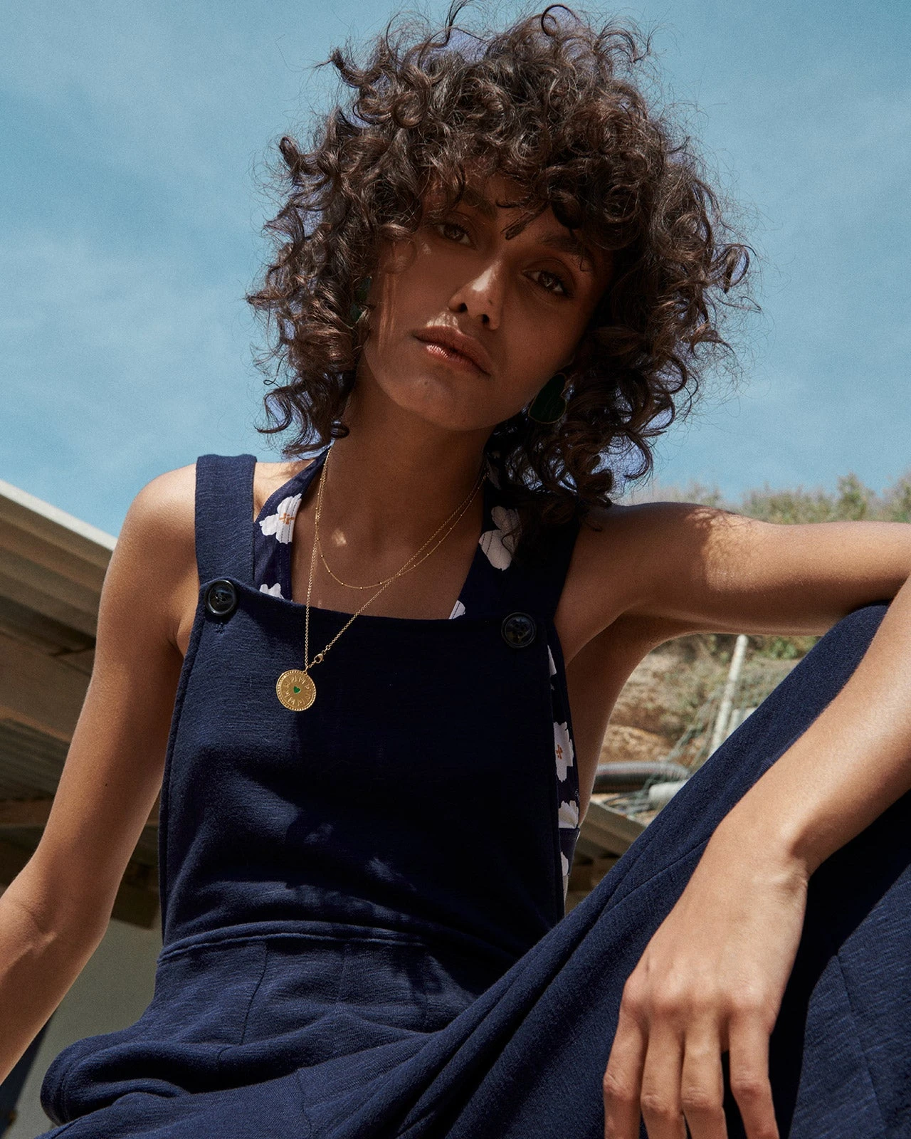 La Salopette Sally En Coton Bio - Bleu Nuit 8 La Salopette Sally En Coton Bio - Bleu Nuit – Image 6