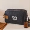 La Trousse De Toilette Papa Cool En Laine - Gris Anthracite 2 La Trousse De Toilette Papa Cool En Laine - Gris Anthracite -Bijoux Magasin la trousse de toilette papa cool en laine gris anthracite 5