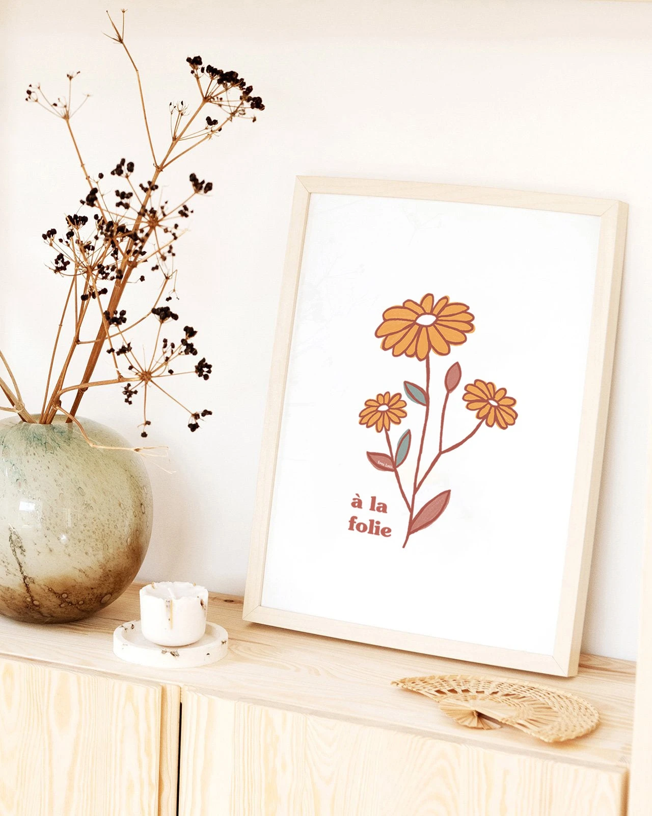 L'affiche À La Folie Trois Fleurs 3 L'affiche À La Folie Trois Fleurs