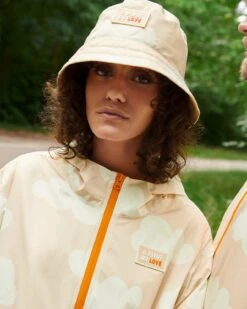 Le Bob Imperméable Nuages Adulte - Latte - Flotte X émoi émoi