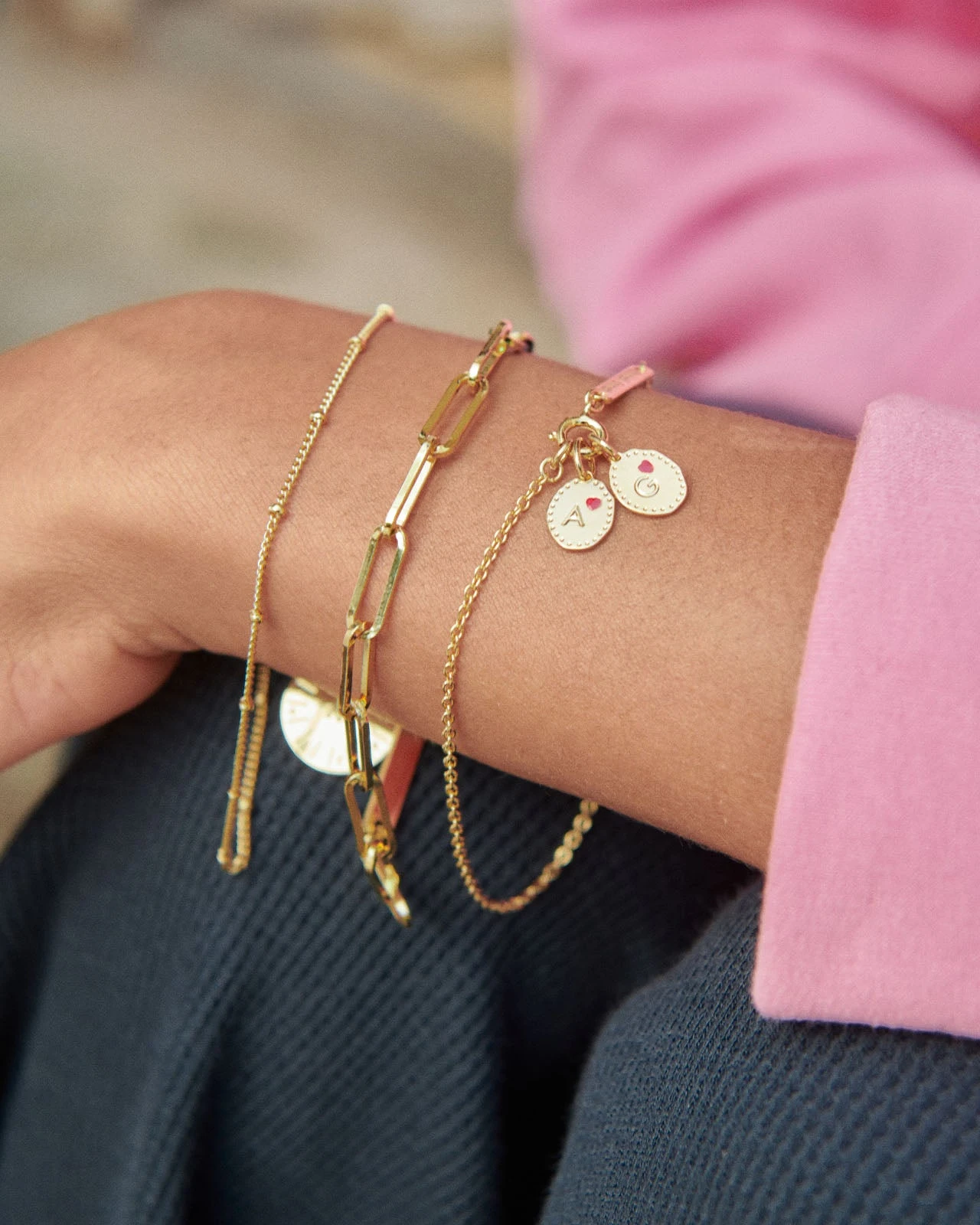 Le Bracelet Maillons XL Doré à L'or Fin 24 Carats - 18cm 15 Le Bracelet Maillons XL Doré à L'or Fin 24 Carats - 18cm – Image 13