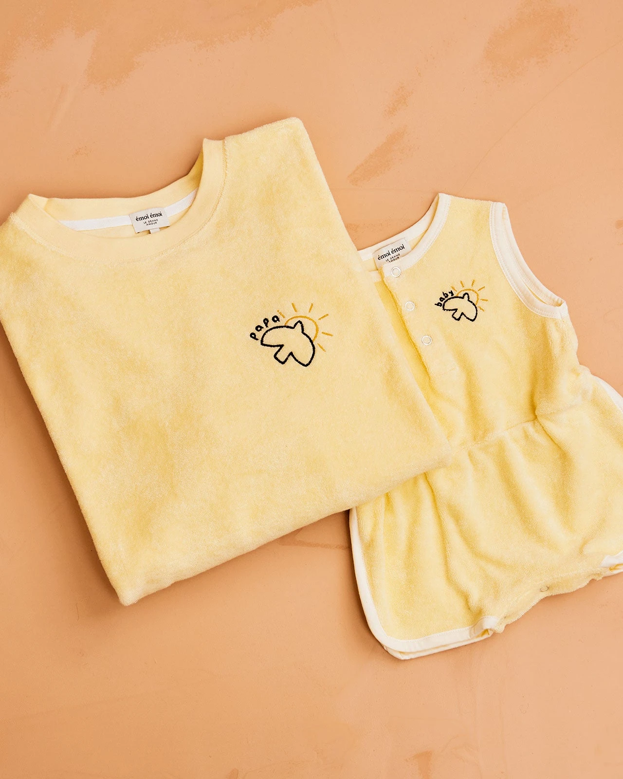 La Mini Combinaison Baby Bird En éponge - Vanille 9 La Mini Combinaison Baby Bird En éponge - Vanille – Image 7