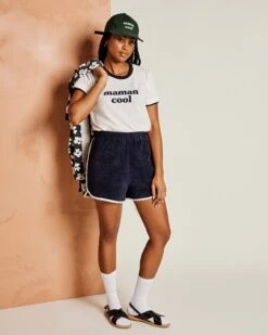 La Casquette Brodée Mama Cool - Vert Sapin -Bijoux Magasin le duo de casquettes mama cool x mini cool vert sapin 5 b9b4595a 0480 4ae0 a961 ffbd62dce5a1