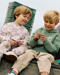 Le Hoodie Brodé Mini Cool En Coton Bio - Olive 18 Le Hoodie Brodé Mini Cool En Coton Bio - Olive -Bijoux Magasin le hoodie brode mini cool en coton bio olive 13