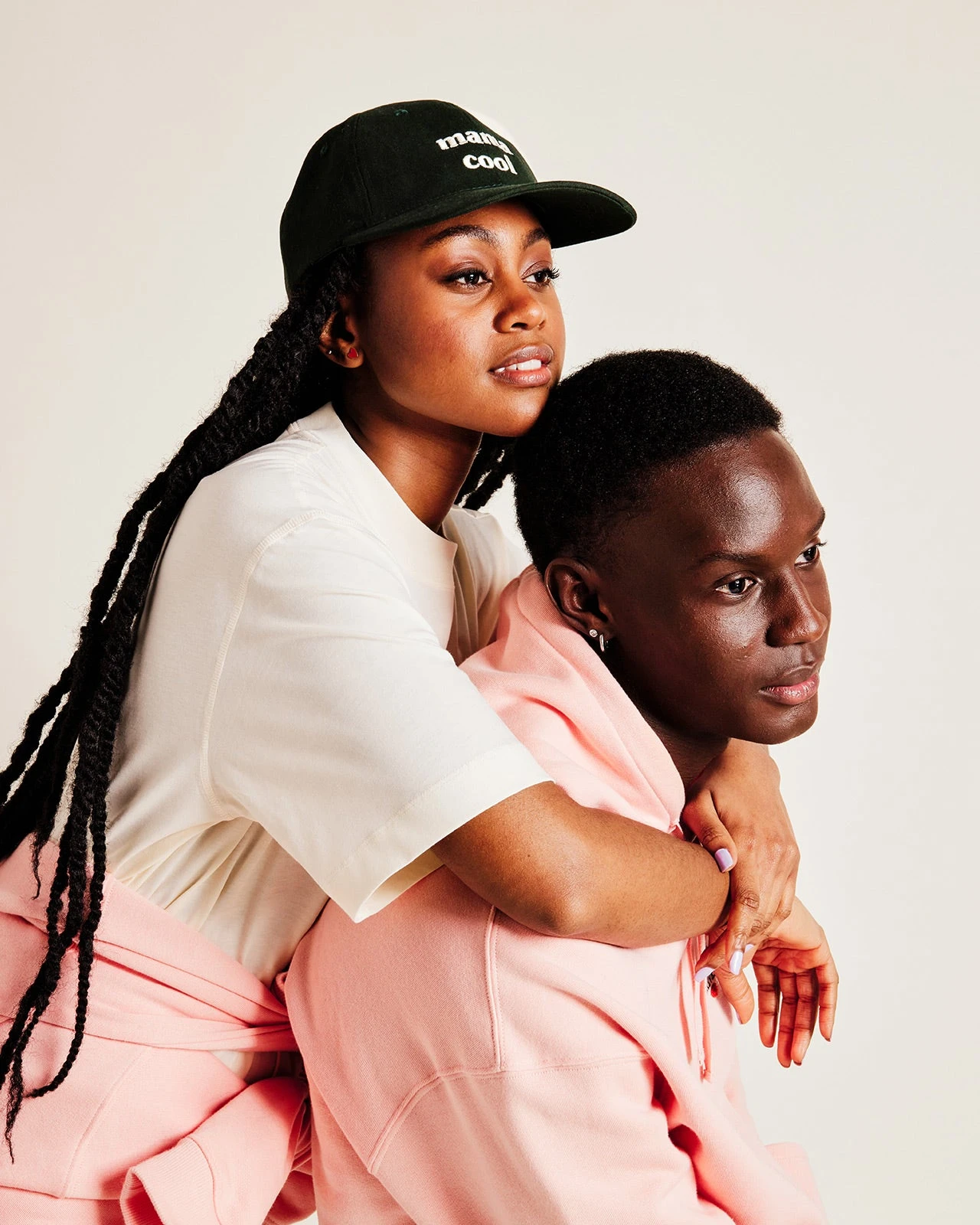 Le Hoodie Brodé Papa Forever Homme En Coton Bio - Rose 8 Le Hoodie Brodé Papa Forever Homme En Coton Bio - Rose – Image 6