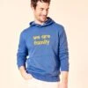 Le Hoody We Are Family Homme En Coton Bio - Bleu Azur 2 Le Hoody We Are Family Homme En Coton Bio - Bleu Azur -Bijoux Magasin le hoody we are family homme en coton bio bleu azur emoi emoi 3