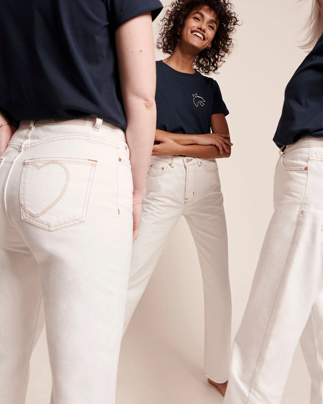 Le Jean Qui Vous Aime - écru 3 Le Jean Qui Vous Aime - écru