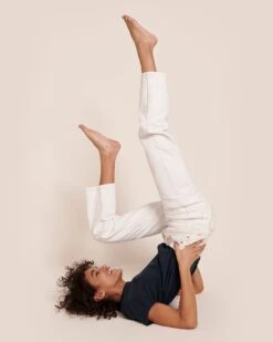 Le Jean Qui Vous Aime - écru 37 Le Jean Qui Vous Aime - écru -Bijoux Magasin le jean droit ecru 7