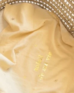 Le Lange Soleil De Ma Vie En Coton Bio - Vanille