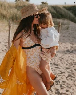 Le Maillot Une Pièce Pâquerettes Femme - Gili's X émoi émoi