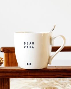 Les Mugs Belle Famille - Message Au Choix -Bijoux Magasin le mug beau papa