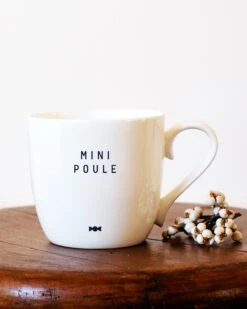 Le Mug Mini - Message Au Choix -Bijoux Magasin le mug blanc mini poule emoi emoi 1