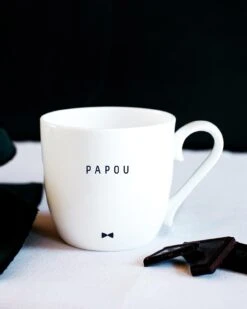 Le Mug Papa - Message Au Choix -Bijoux Magasin le mug blanc papou emoi emoi 2 4ef7bcc2 f0b1 4b8a 972e a35eb979697f