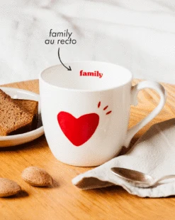 Le Mug Family Forever En Porcelaine - Rouge 10 Le Mug Family Forever En Porcelaine - Rouge -Bijoux Magasin le mug family forever en porcelaine rouge 1
