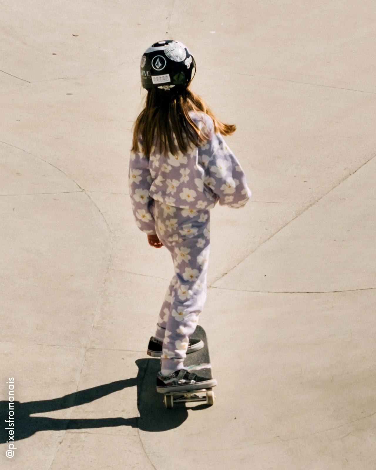 Le Pantalon Pia En Coton Bio - Anémones Lilas 3 Le Pantalon Pia En Coton Bio - Anémones Lilas