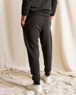 Le Pantalon Paulin En Coton Bio - Gris Anthracite -Bijoux Magasin le pantalon paulin en coton bio gris anthracite 3