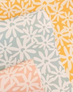 Le Papier Peint Pâquerettes - Rose Poudré -Bijoux Magasin le papier peint paquerettes rose poudre emoi emoi 4