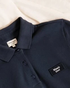 Le Polo Mamie Cool En Coton Bio - Charbon 11 Le Polo Mamie Cool En Coton Bio - Charbon -Bijoux Magasin le polo mamie cool en coton bio charbon 2