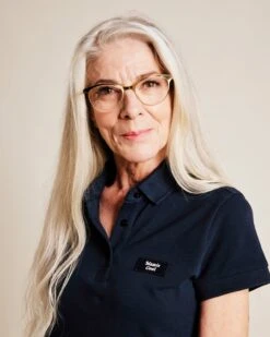 Le Polo Mamie Cool En Coton Bio - Charbon