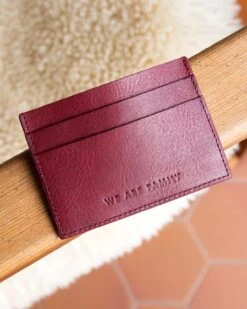 Le Porte-cartes We Are Family – Cuir