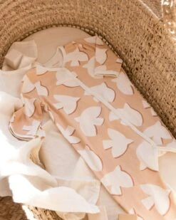 Le Pyjama Bébé Birds En Tencel - Latte -Bijoux Magasin le pyjama birds bebe en coton bio latte 5