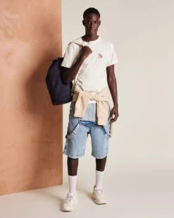 Le Sac Marin Brodé Papa Playa - Bleu Nuit -Bijoux Magasin le sac marin brode papa playa nuit 1