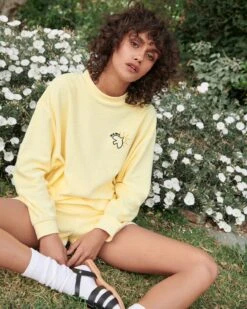 Le Short Soretro En éponge - Vanille -Bijoux Magasin le short brode mama sun bird eponge en coton bio vanille 17