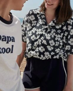 Le Short Soretro En éponge - Bleu Nuit -Bijoux Magasin le short femme en coton bio nuit 14