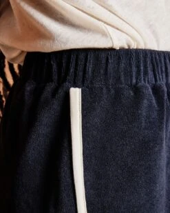 Le Short Soretro En éponge - Bleu Nuit -Bijoux Magasin le short femme en coton bio nuit 9