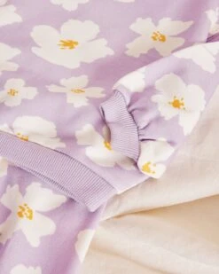 Le Sweat Sam En Coton Bio - Anémones Lilas 31 Le Sweat Sam En Coton Bio - Anémones Lilas -Bijoux Magasin le sweat anemones maxi enfant en coton bio lilas 20