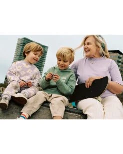 Le Sweat Sam En Coton Bio - Anémones Lilas 39 Le Sweat Sam En Coton Bio - Anémones Lilas -Bijoux Magasin le sweat anemones maxi enfant en coton bio lilas 27