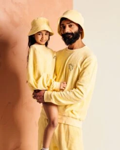 Le Sweat Baby Bird En éponge - Vanille -Bijoux Magasin le sweat brode baby sun bird eponge en coton bio vanille 11