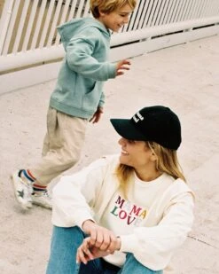 Le Sweat Club Mama Love En Coton Bio - Crème