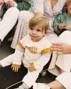 Le Sweat Brodé Petit Loup En Coton Bio - Crème -Bijoux Magasin le sweat brode petit loup en coton bio creme 10