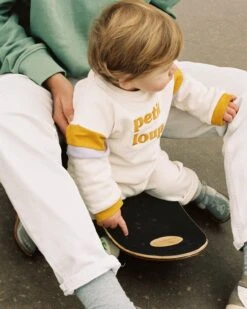 Le Sweat Brodé Petit Loup En Coton Bio - Crème -Bijoux Magasin le sweat brode petit loup en coton bio creme 13