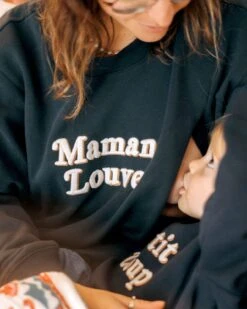 Le Sweat D'allaitement Maman Louve Femme En Coton Bio - Charbon -Bijoux Magasin le sweat dallaitement maman louve femme en coton bio charbon 26bd3e3d 2375 4367 9020 77193790aaa4