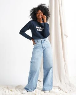 Le Sweat Maman Cool En Coton Bio - Charbon -Bijoux Magasin le sweat en coton bio maman cool charbon emoi emoi 2