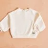 Le Sweat Adoré Enfant En Coton Bio - Crème 2 Le Sweat Adoré Enfant En Coton Bio - Crème -Bijoux Magasin le sweat eternel enfant en coton bio creme 5