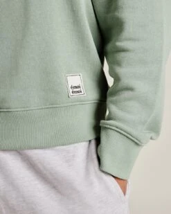 Le Sweat Adoré Homme En Coton Bio - Olive -Bijoux Magasin le sweat eternel homme en coton bio olive 9