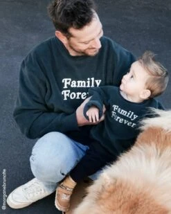 Le Sweat Family Forever Homme En Polaire Recyclée - Charbon 17 Le Sweat Family Forever Homme En Polaire Recyclée - Charbon -Bijoux Magasin le sweat family forever homme en polaire recyclee charbon 3
