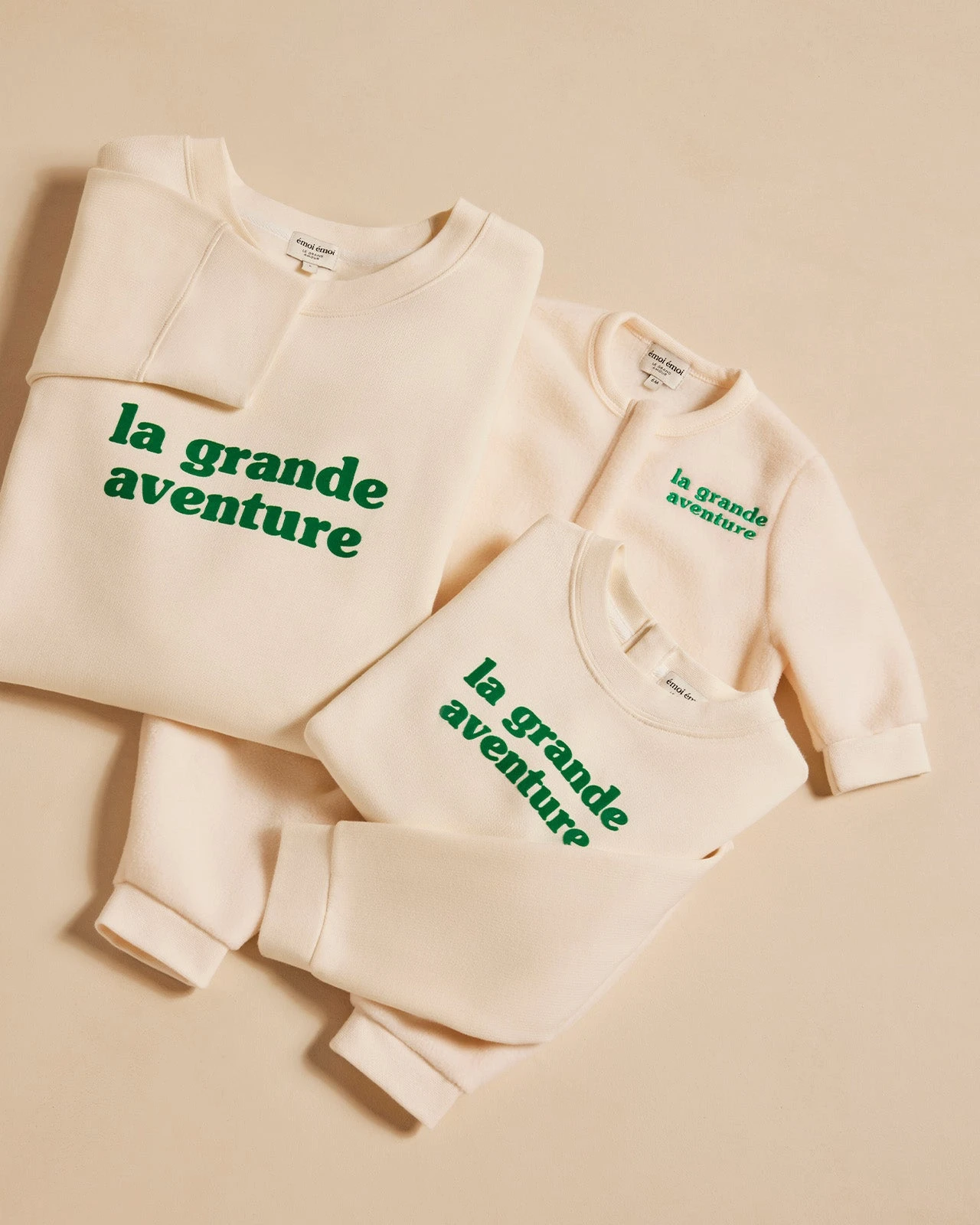 Le Sweat La Grande Aventure Enfant En Coton Bio - Crème 11 Le Sweat La Grande Aventure Enfant En Coton Bio - Crème – Image 9