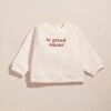 Le Sweat Le Grand Amour Enfant En Polaire Recyclée - Crème -Bijoux Magasin le sweat le grand amour enfant en polaire recyclee ivoire 588ded58 f916 4930 978b 96730a67ccb7